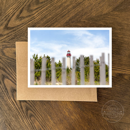 Lighthouse Blank Note Card