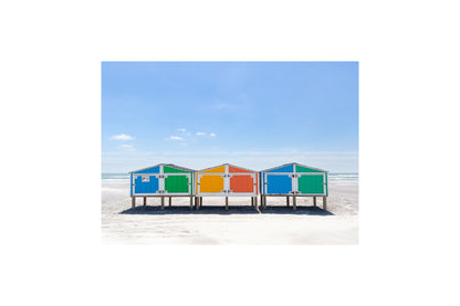 Colorful Beach Note Card